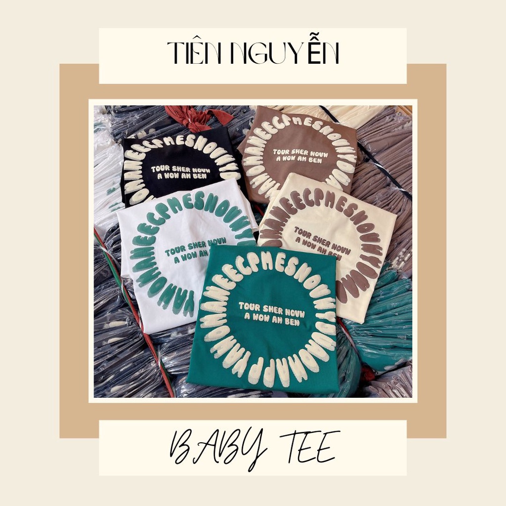 ÁO THUN PHOM BABY TEE A40 BIG SIZE 55-90KG