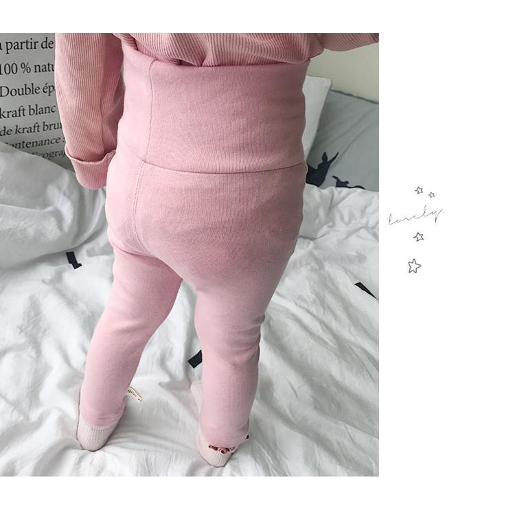 Quần Legging cotton Dài Toàn Diện Thời Trang Xuân Thu Cho Bé