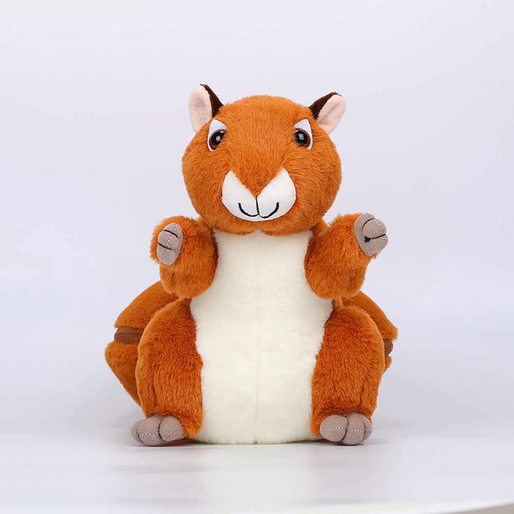 25CM Nut Squirrel Plush Toy Plush Pillow Toy, Birthday Gift for Children and Friends