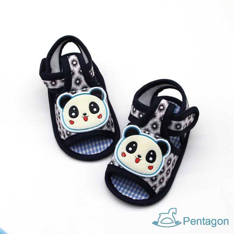 Xăng đan Chống Trượt Mềm Mại Thoáng Khí In Họa Tiết Hoạt Hình Dành Cho Trẻ Sơ Sinh