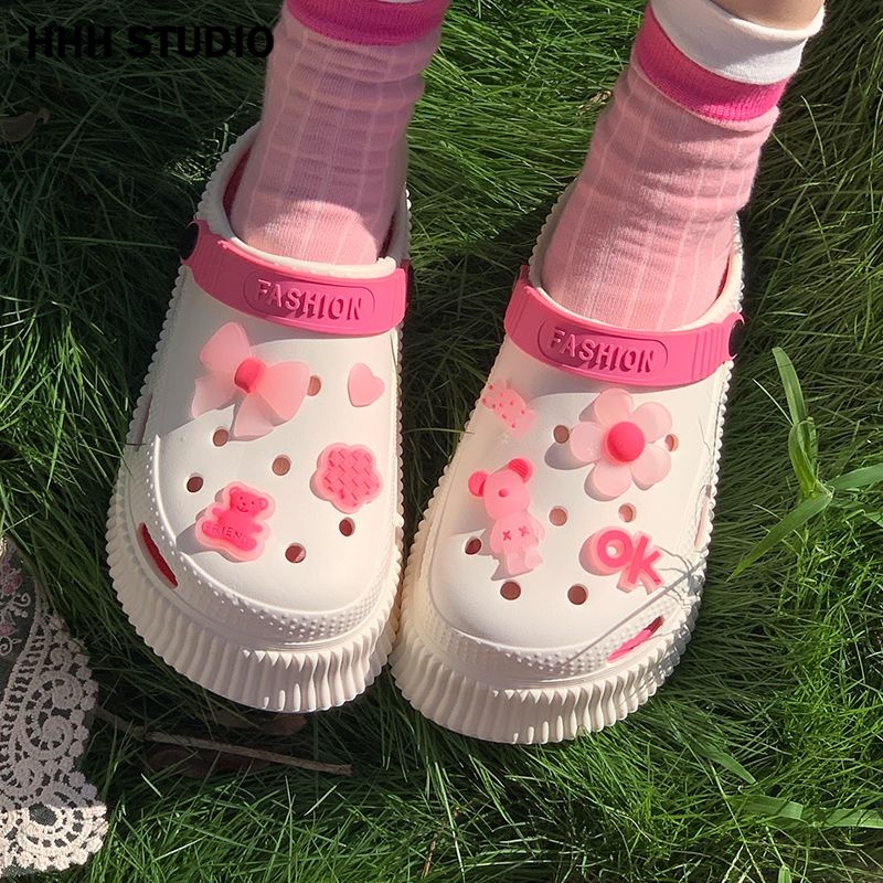 HHH  Dép sandal nữ Hở Ngón Đế Dày Điểm nhấn Độc lạ Thời trang Đẹp FDL23B01R7 44Z231102