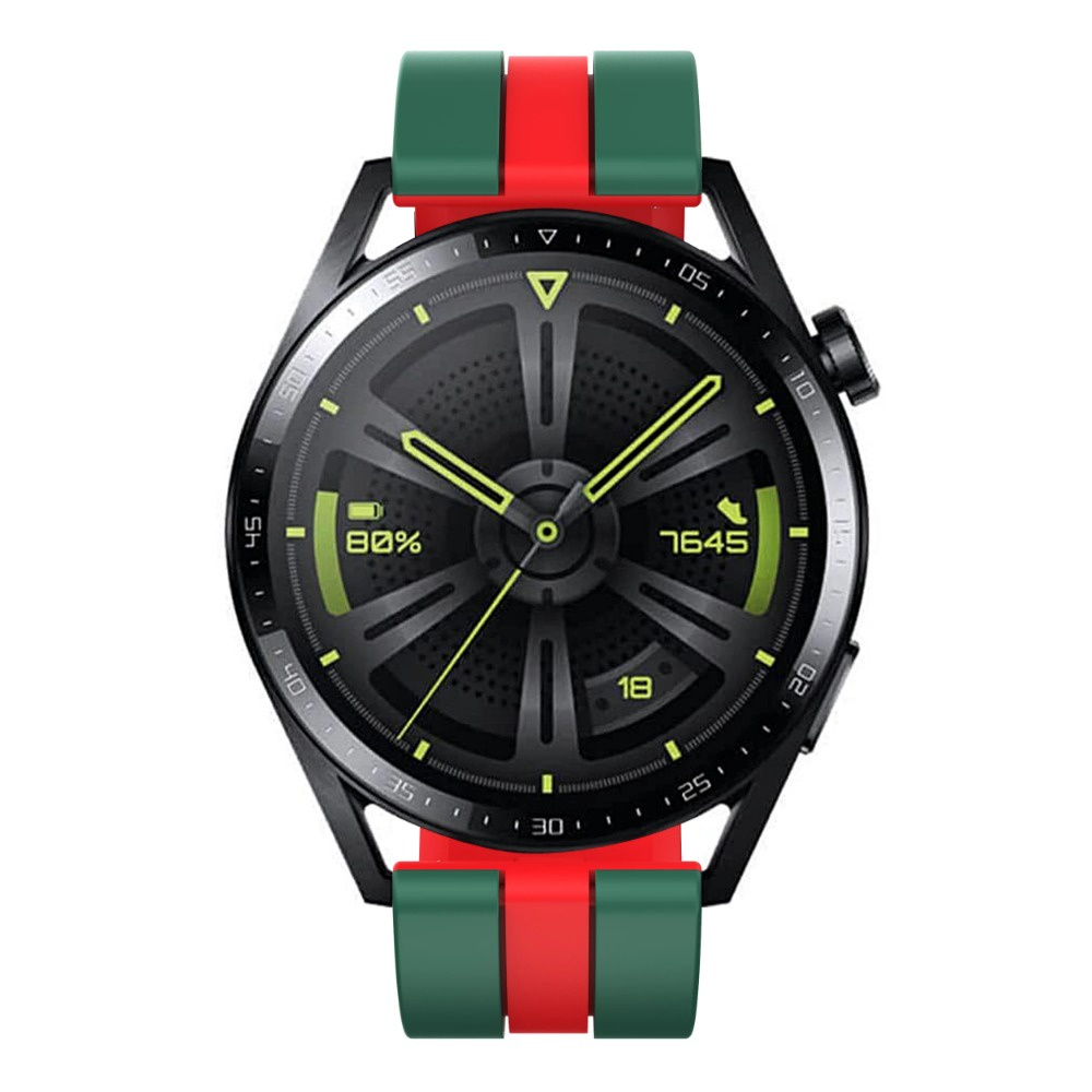 Dây Đeo Cao Su silicone 22mm Cho Đồng Hồ Thông Minh huawei gt3 / gt4 / gt2 42 46mm