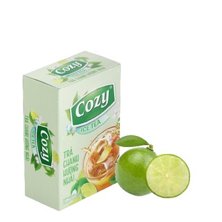 Trà Hoa Qủa COZY ICE TEA  Hòa Tan (Hộp 16 gói x 15gr)