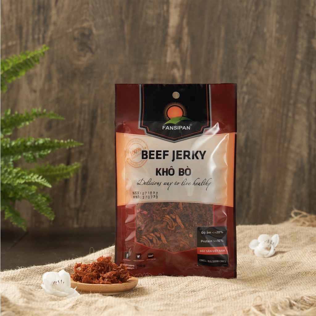 Thịt bò khô sợi Thanh Huyền 125g loại ngon đặc biệt