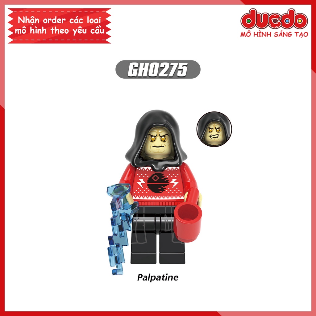 Minifigures các nhân vật hóa trang giáng sinh Noel tuyệt đẹp - Đồ chơi Lắp ghép Xếp hình Mini Mô hình XINH G0135