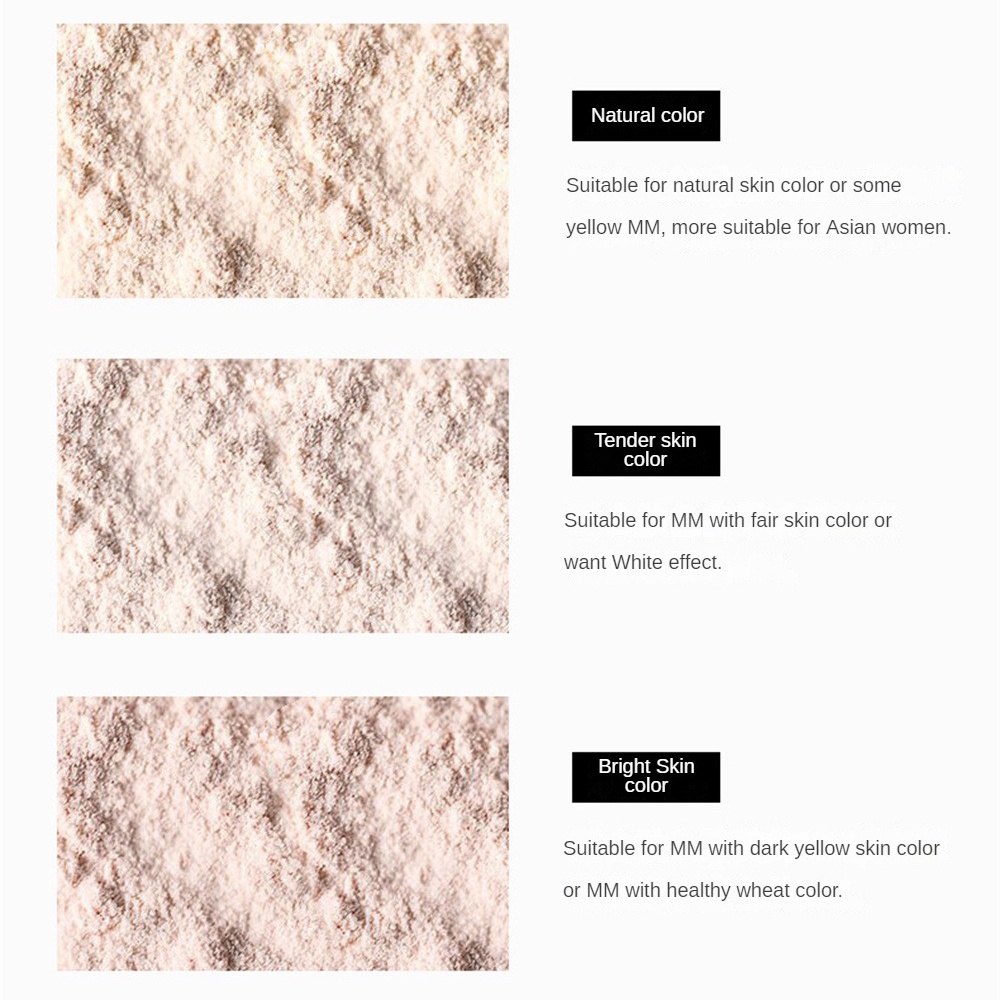 ORANOT Chống thấm nước Loose Setting Powder Oil Control Matte nhẹ Trang điểm mặt trong mờ • Mỹ phẩm Chic Girl