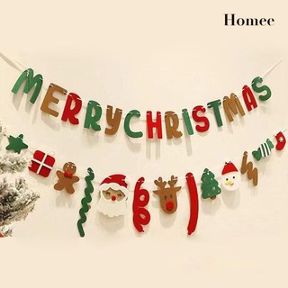 Banner Giáng Sinh Treo Tường Trang Trí diy