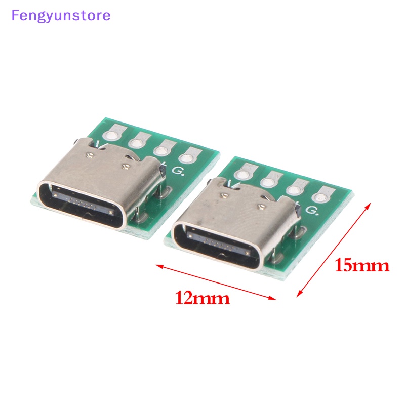 Set 5 Bảng Mạch Kết Nối 16 pin female Sang 2.54mm type c usb3.1 vn