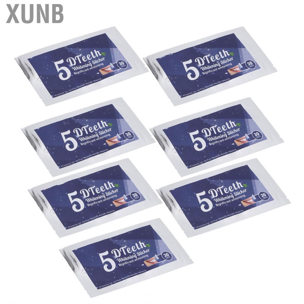 Xunb Dental Strips Safe Content 7 Pieces Soft  For Oral Hygiene