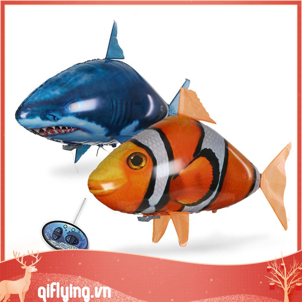 Đồ Chơi Cá Mập Điều Khiển Từ Xa Hồng Ngoại Bay Điện Tử Cho Trẻ Em