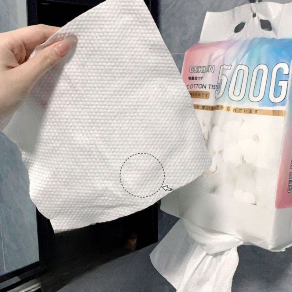 Túi Khăn Rút Lau Đa Năng GEN.LIN 500G Bịch 150 Tờ FACE MASK. STORE