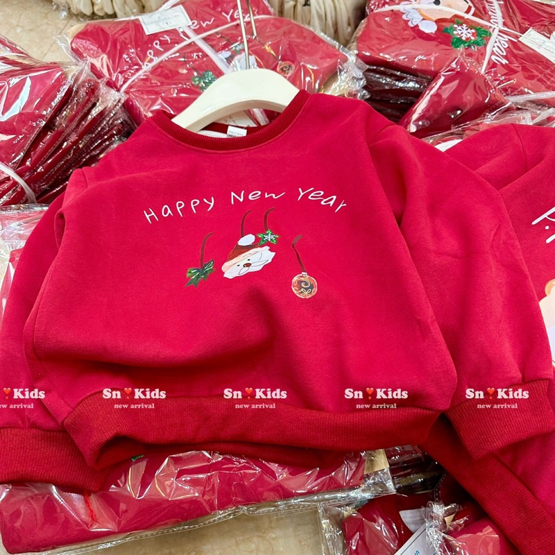 ÁO NỈ NOEL SIÊU HOT CHO BÉ