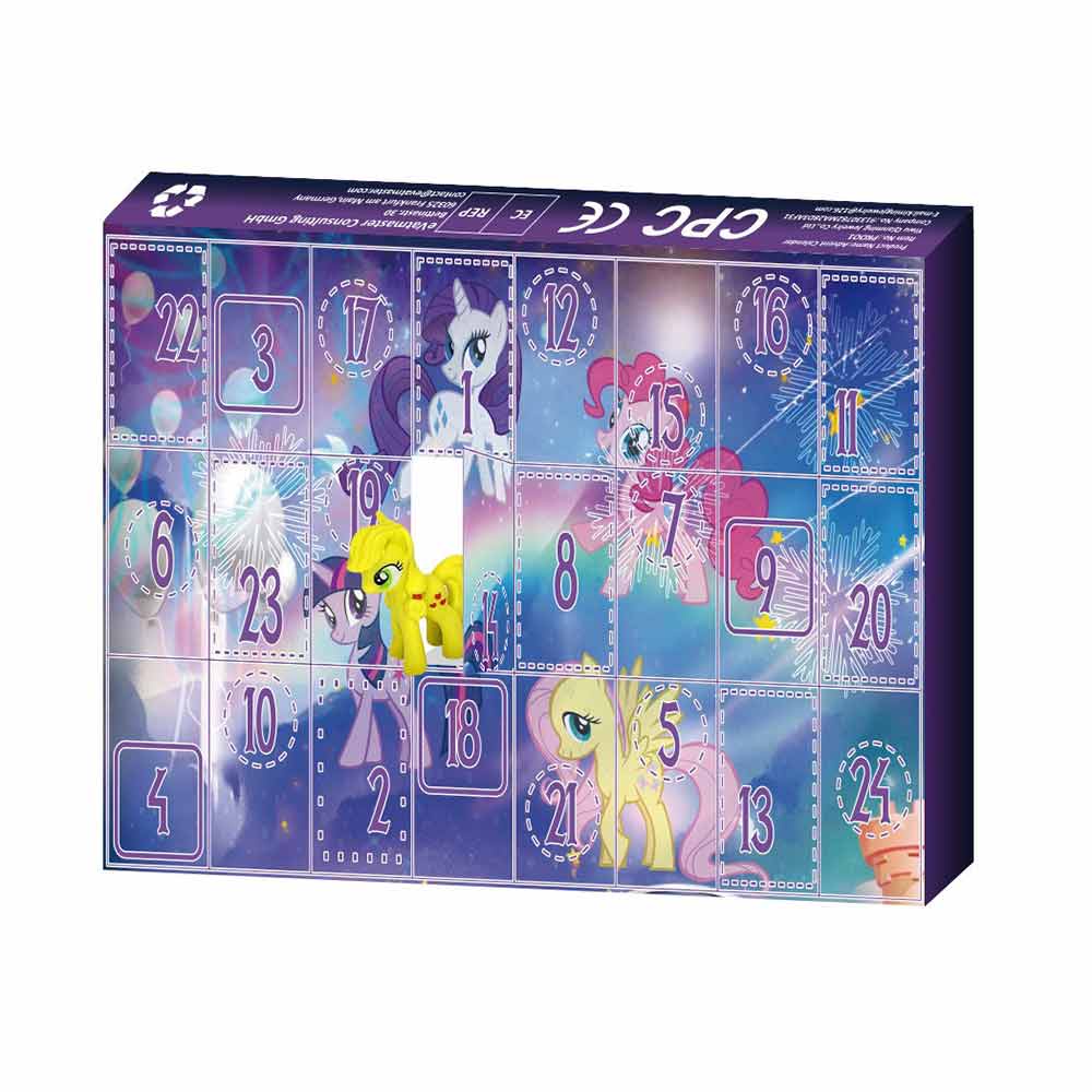 24Days Christmas Advent Calendar My Little Pony Blind Box Unicorn Cute Toys Xmas Countdown Gift