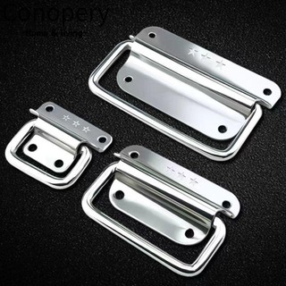Conopery Tay Nắm Cửa Tủ Bằng Thép Không Gỉ Màu Bạc Thiết Kế Đơn Giản Tiện Dụng Cho Gia Đình
