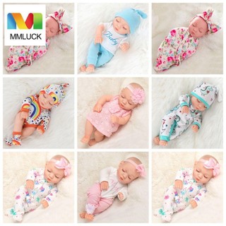 Búp Bê Em Bé mmluck reborn 30cm Bằng Silicon Mềm Mại