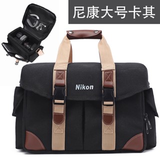  Thích hợp cho túi đựng máy ảnh Canon Nikon SLR 6d200d800d5D850d Túi chụp ảnh một vai Túi đựng bên trong 
