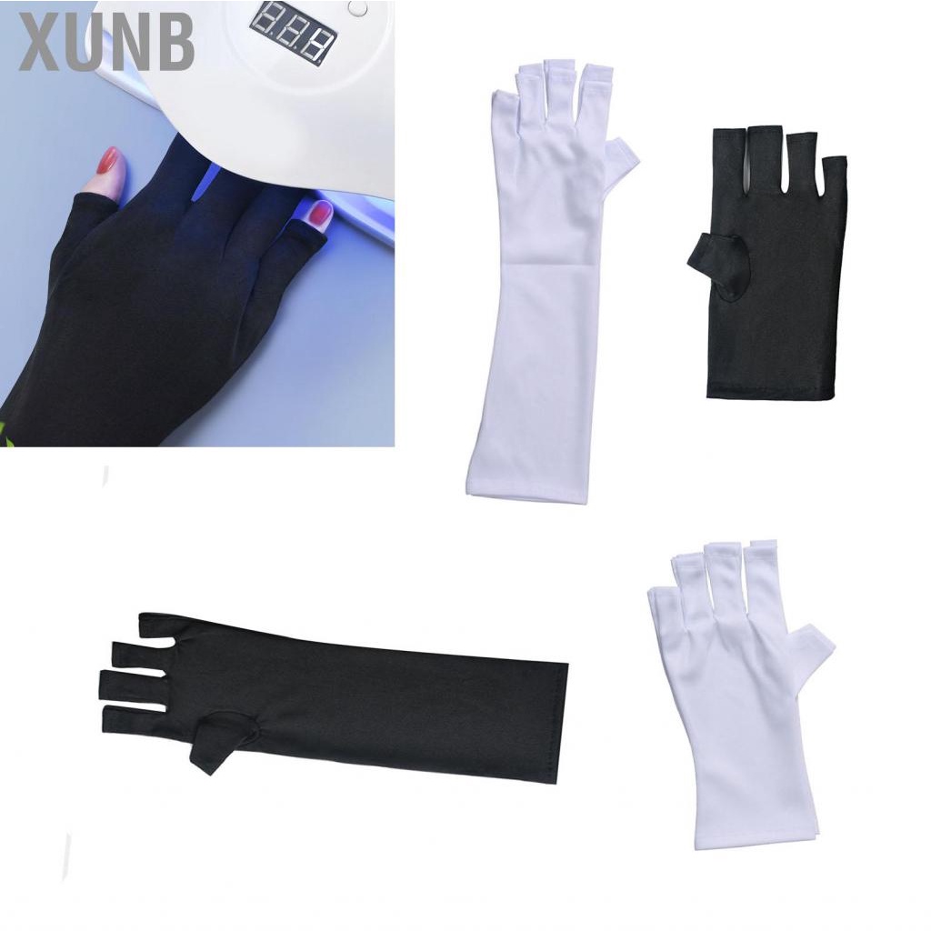 Xunb 1 Pair Gel Manicures  Professional Efficient Prevents Tanning Radiation UV Light for Manicure