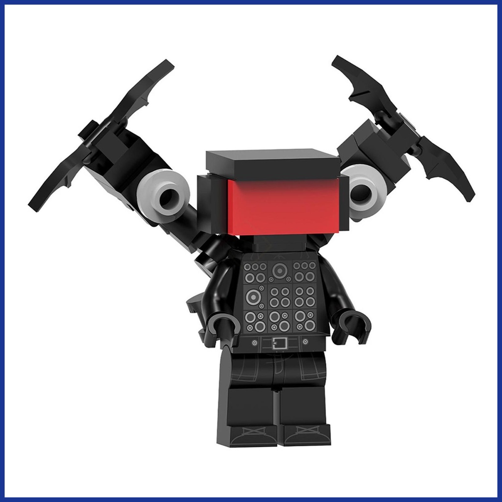 Skibidi Bộ Đồ Chơi Mô Hình Lego Người Máy Quay titan / tv man diy