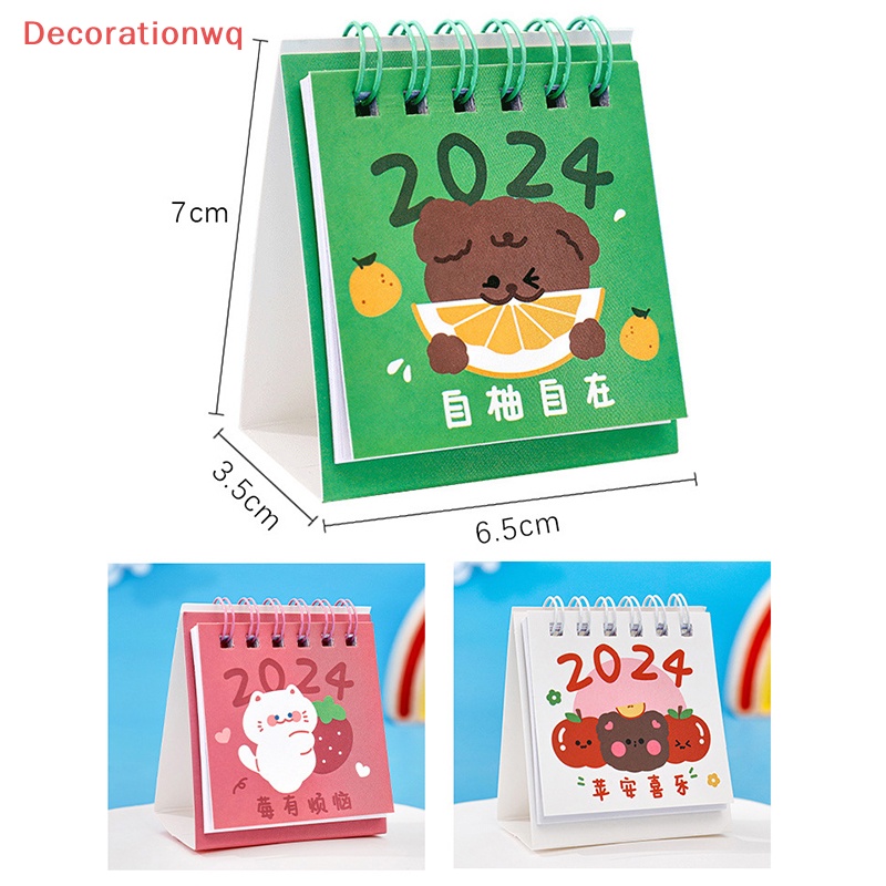 Lịch Để Bàn Mini 2024 Dùng Trang Trí Mới