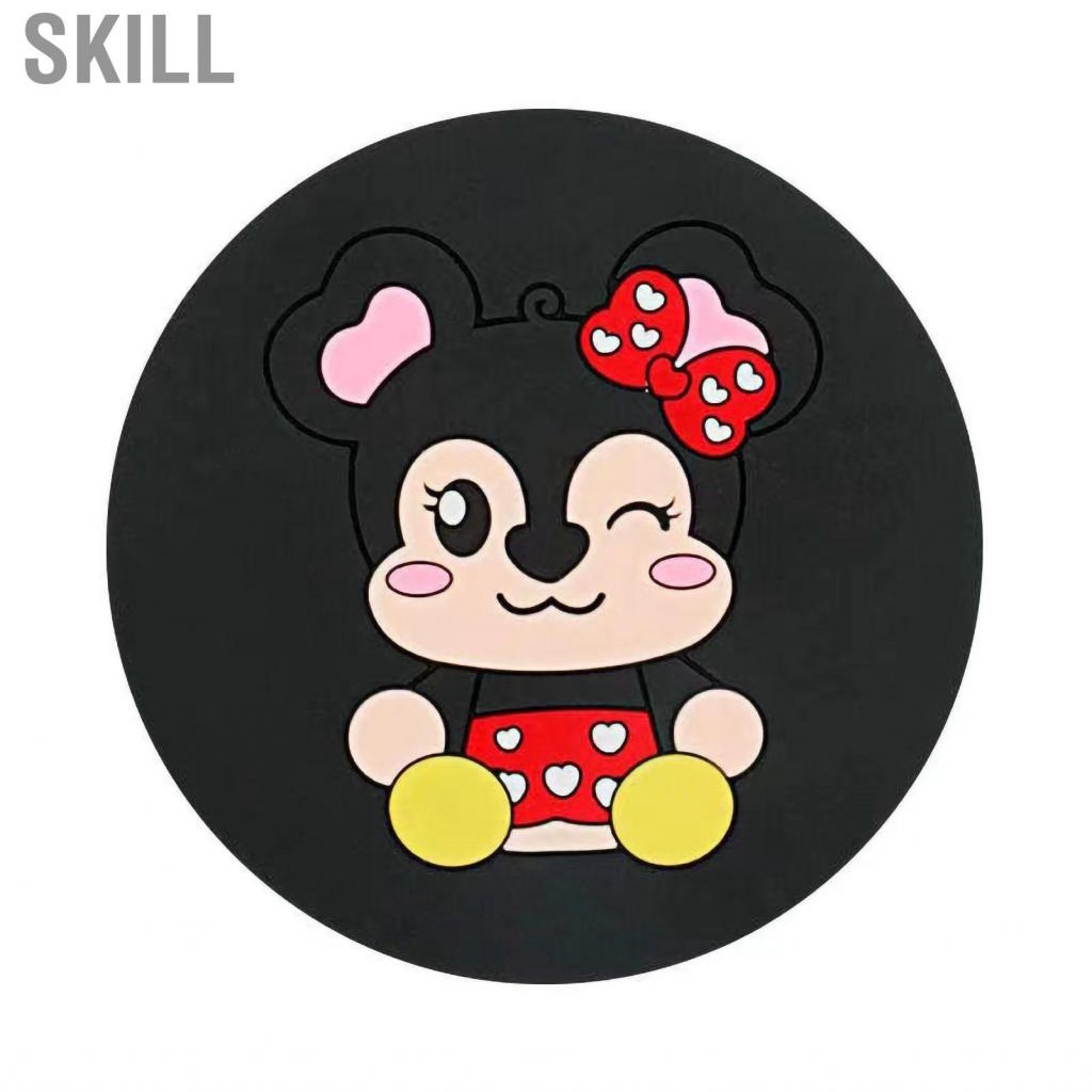 Skill Automobile Cute Car Holder Pad  Slip Cup Mat Coaster Universal For Cars