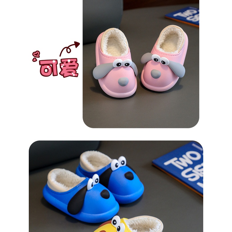 Dép Bông Đi Trong Nhà Hình Khủng Long Dễ Thương Cho Bé