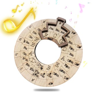"Educational Wooden Melody Tool for Learning Chords and Music Theory"