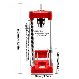 【adorb2】Portable Drilling Locator Mini Bench Drill Press Multi-function Machine
