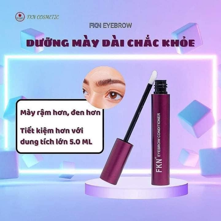 Serum dưỡng mọc mày FKN 5ml dưỡng ông mày dài rậm đen bóng
