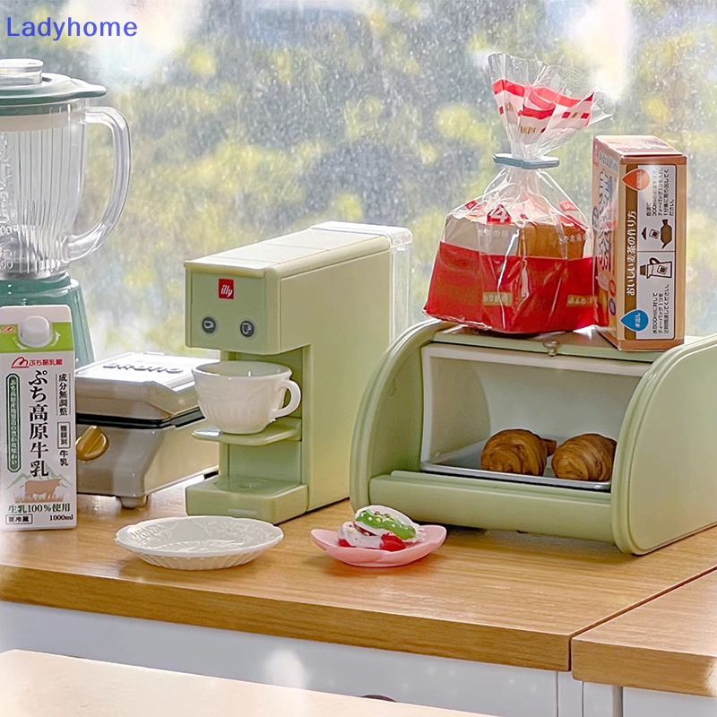 Lady 1: 12 Ấm Pha Cà Phê Đồ Chơi Nhà Búp Bê vn