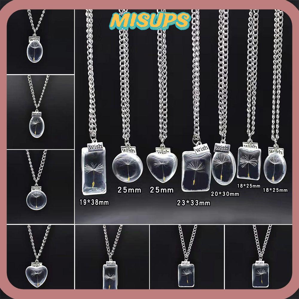 Vòng Cổ choker Mặt Pha Lê Hình Quả Cầu Pha Lê Hình Hoa Bồ Công Anh Màu Bạc handmade