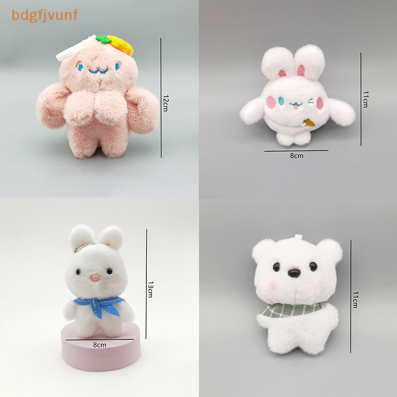 Bdgf Phụ Kiện Móc Khóa Hình Gấu / Thỏ Nhồi Bông Dễ Thương Dùng Làm Quà Tặng Sinh Nhật / Giáng Sinh