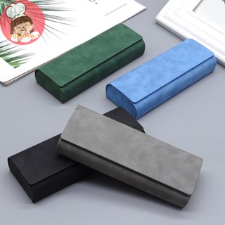 Yanca 1 Hộp Đựng Mắt Kính Cận Thị Bằng Da Phong Cách retro Thời Trang Cho Nam Và Nữ vn