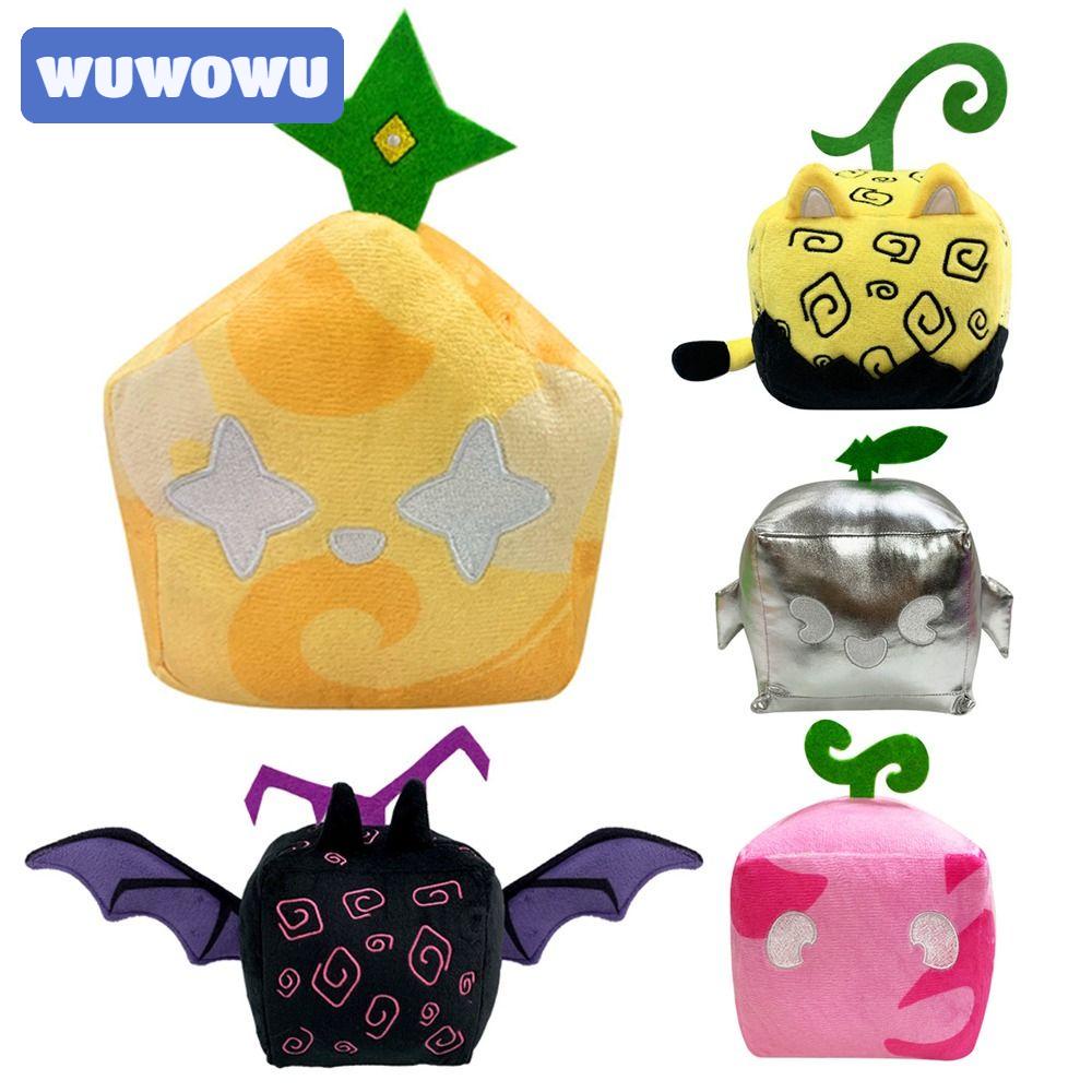 WUWOWU Blox Gối Ôm Nhồi Bông Hình Trái Cây / Động Vật 15cm Dễ Thương Cho Bé