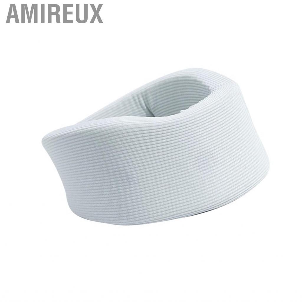 Amireux Neck Brace for Pain and Support 4D Honeycomb Silicone Comfortable Breathable Cervical Collar Office Reading Working Pressure Relief