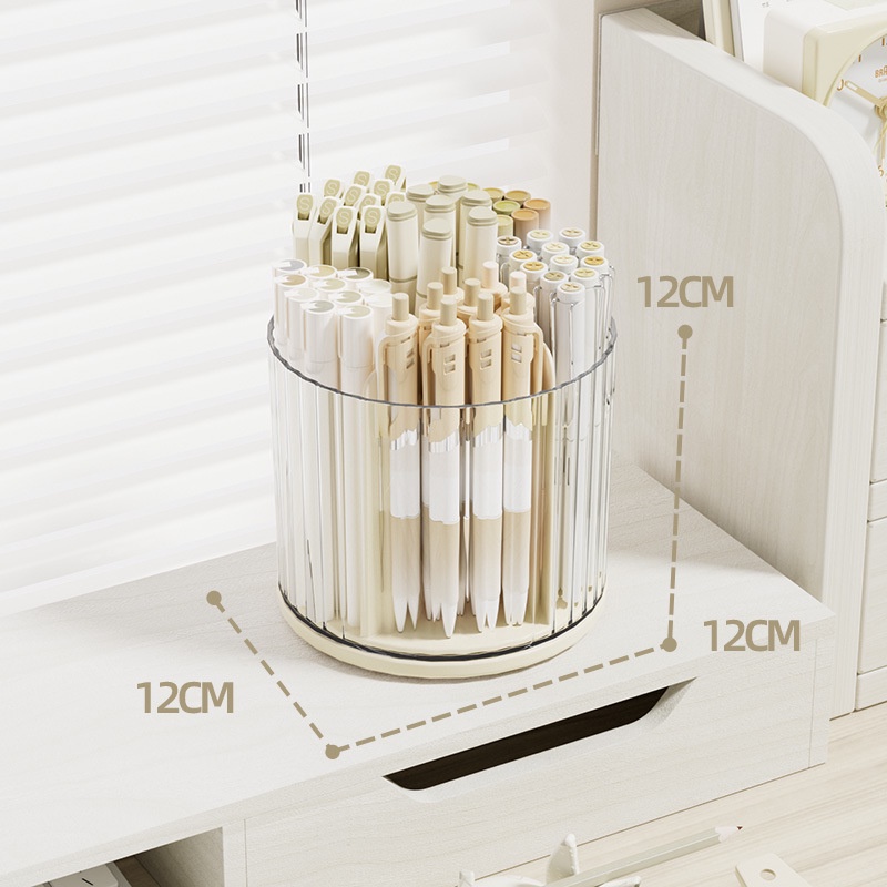 Yumo Hộp Đựng Bút / Mỹ Phẩm Để Bàn Dạng Ngăn Kéo Trong Suốt Sức Chứa Lớn Trang Trí Cho Học Sinh / Văn Phòng