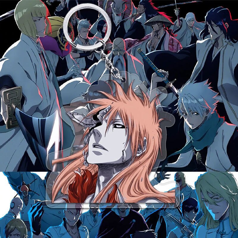 Móc khoá BLEACH Thousand-Year Blood War Anime Manga Nhật Bản Phụ Kiện Trang Trí Túi xách Balo