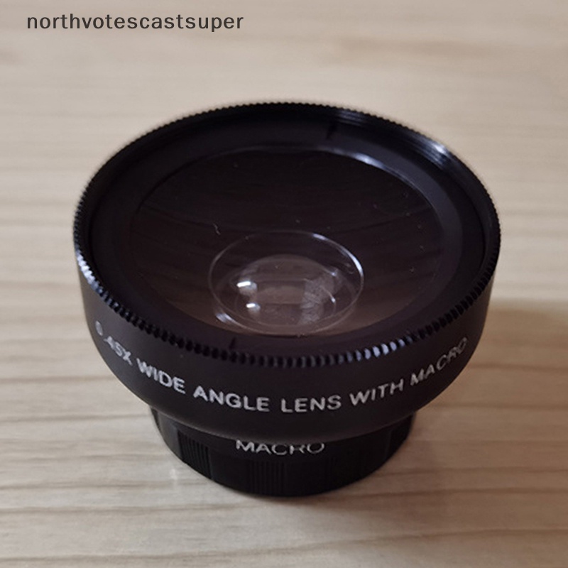 Northvotescastsuper Bộ lens Mắt Cá 2 Trong 1 Góc Rộng 0.45x Cho Điện Thoại Thông Minh nvcs