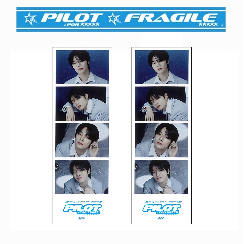 Sổ Ghi Chú Hai Mặt Hình Nhóm Nhạc kpop straykids 3rd