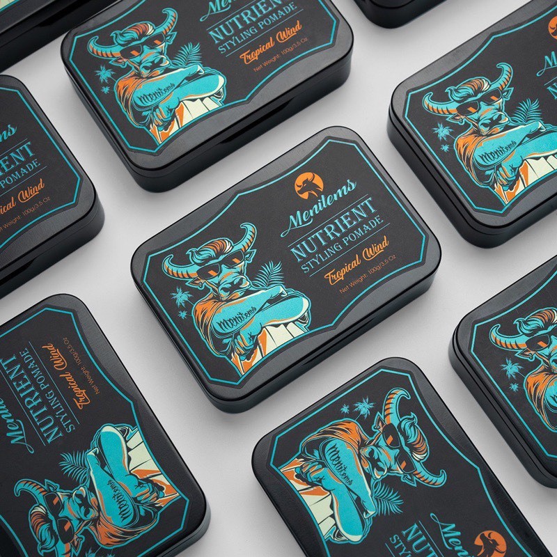 Sáp vuốt tóc Nam Menitems - 100gr tạo kiểu giữ nếp cho tóc. Hương Nước Hoa Lưu Hương Lâu