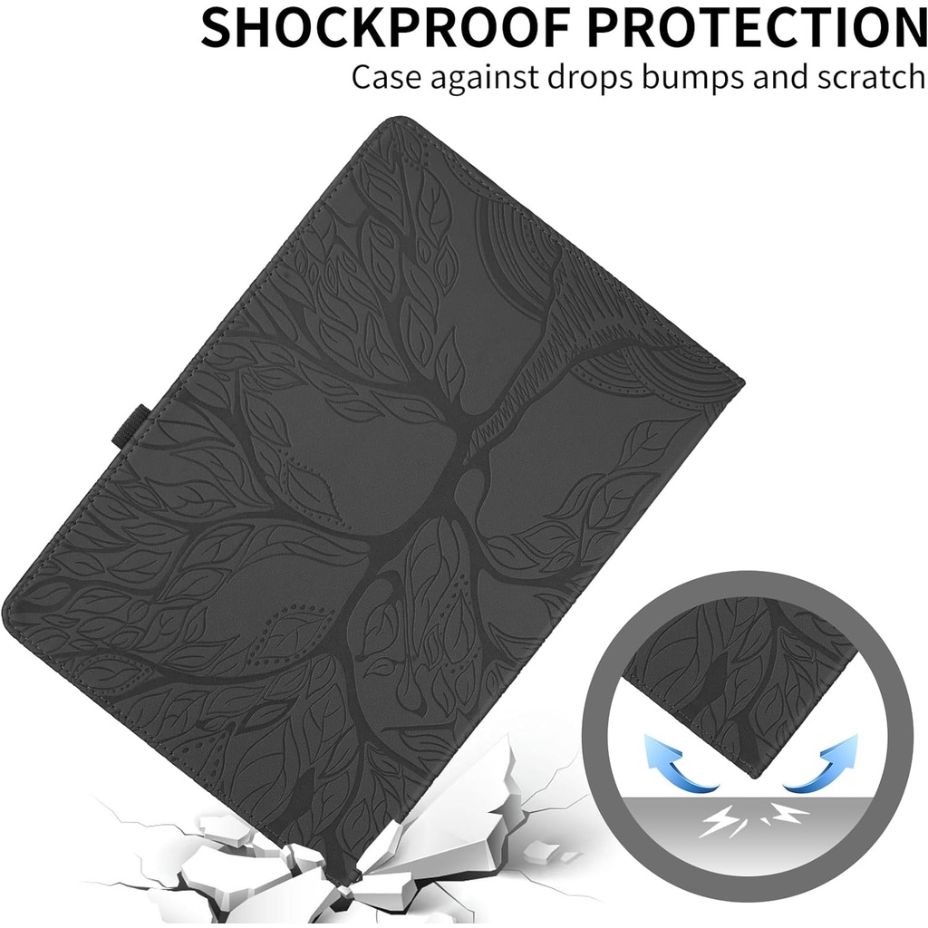 Bao Da Máy Tính Bảng pu Trọng Lượng Nhẹ Có Ngăn Đựng Bút Cho samsung galaxy tab a9 plus 2023 galaxy tab a9 +