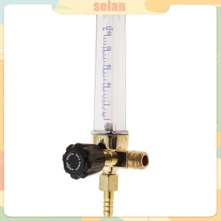Selen 1 4 đồng hồ đo lưu lượng khí argon ar co2 0 15mpa ren 7mm