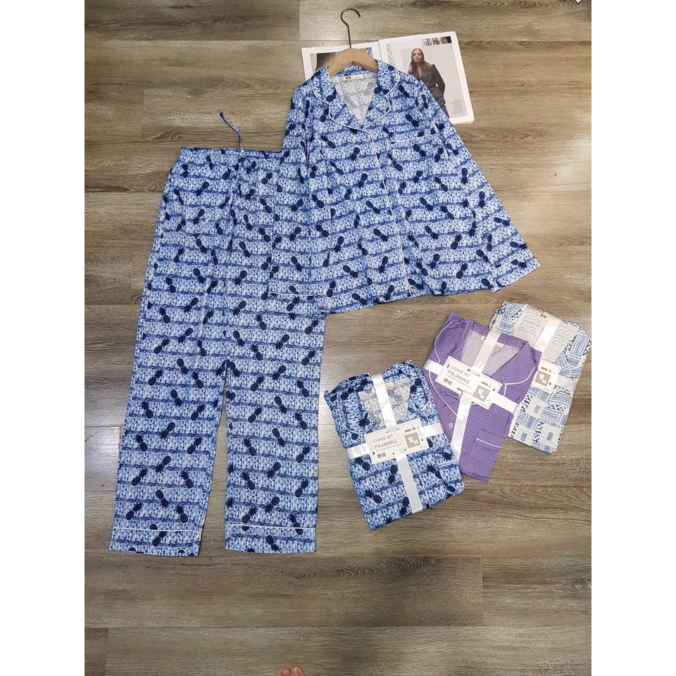 Bộ Pijama Dài Tay U.n.i.q.l.o