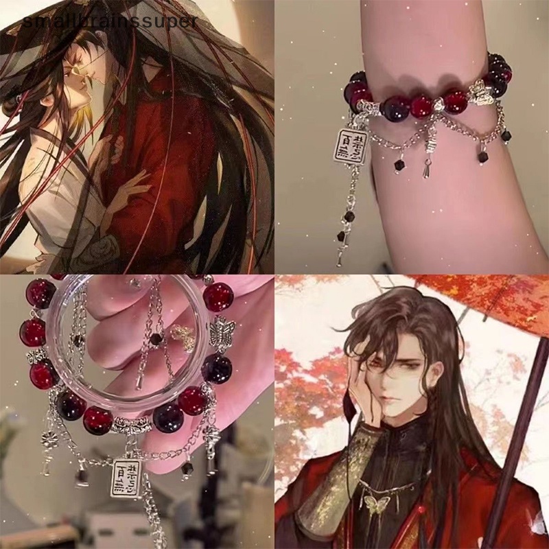 Smallbrainssuper Vòng Tay Chuỗi Hạt Mặt Hình anime tian guan ci fu Xulian hua cheng heaven Chính Thức sbs
