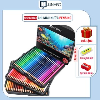 Hộp bút chì màu nước Pensing cao cấp tô vẽ tranh phác thảo chuyên nghiệp PS-2072