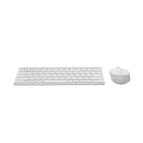 RAPOO Bàn PhíM + ChuộT Không Dây bluetooth 3.0 / 4.0 / 5.0 + 2.4g Có Thể Sạc Lại 9050g Cho macos / ios / android / windows