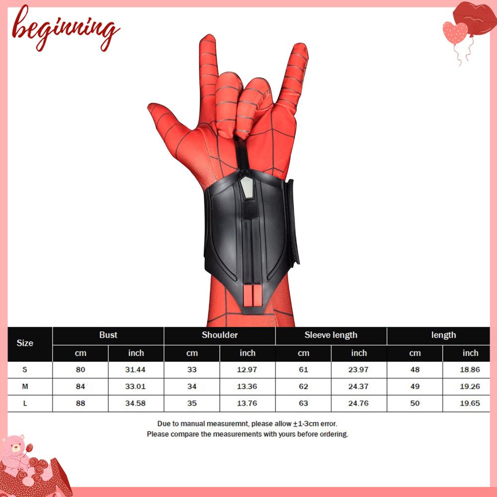 ✿ Miếng Dán Trang Trí Khởi Động Xe Hơi ✿ Vòng Tay Hóa Trang Người Nhện Phong Cách halloween Cho Bé