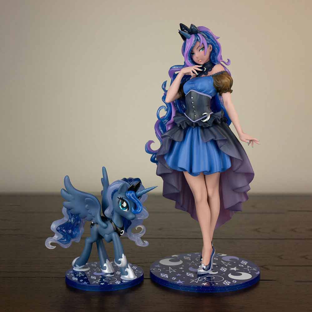 My Little Pony & Virtual Singer Rainbow Hatsune Miku PVC Action Figure Model