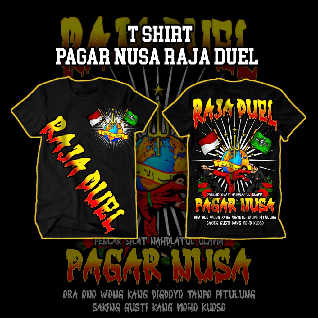 King Duel Pagar Nusa Lawasan Áo thun / Baju Microfiber Jersi / Jersey Thăng hoa / Áo thun Jersey