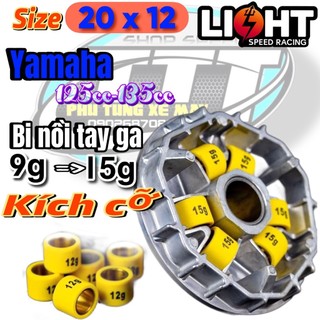 BI NỒI LIGHT YAMAHA MIO125 / NVX155 (20*12) VÒNG BI 9 - 10 -11 - 12 - 13 - 14 - 15 - 16