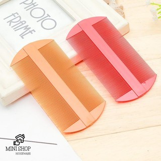 Lược bí, lược mau, lược dày: thiết kế răng nhỏ, dài và đều nhau - mềm mại, không gây tổn thương da | gấu thỏ house